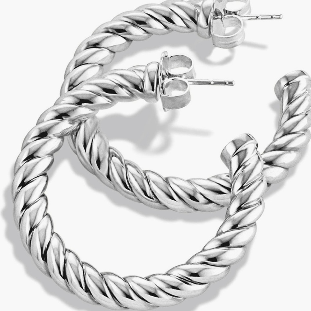David Yurman Cable Classics Hoop Earrings